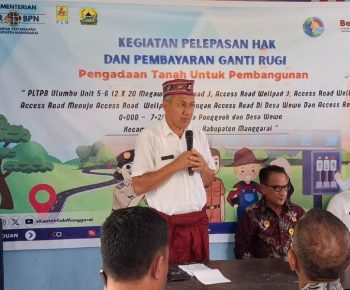 PLN UIP Nusra Tuntaskan Pembayaran Ganti Rugi Tahap II PLTP Ulumbu