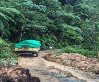 Sempat Tertutup Material Longsor, Jalur Ruteng–Iteng Sudah Bisa Dilalui
