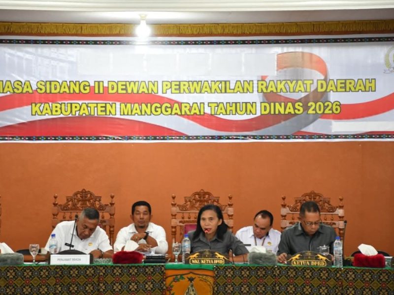 Jawaban Tertulis Bupati Manggarai atas Pemandangan Umum Fraksi DPRD