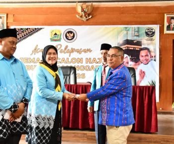 Wakil Bupati Manggarai Lepas Keberangkatan 9 Jemaah Calon Haji Tahun 1447 Hijriah