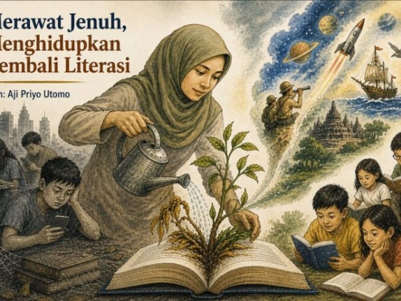 Merawat Jenuh, Menghidupkan Kembali Literasi