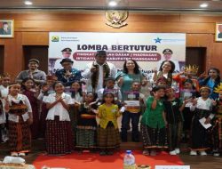 50 Siswa SD Ramaikan Lomba Bertutur Manggarai, Panggung Ramah Anak Penuh Antusiasme