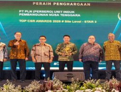 PLN UIP Nusra Raih TOP CSR Awards 2026 Bintang 3 Lewat Program Air Bersih dan Hortikultura Berkelanjutan di Kawasan PLTP Ulumbu