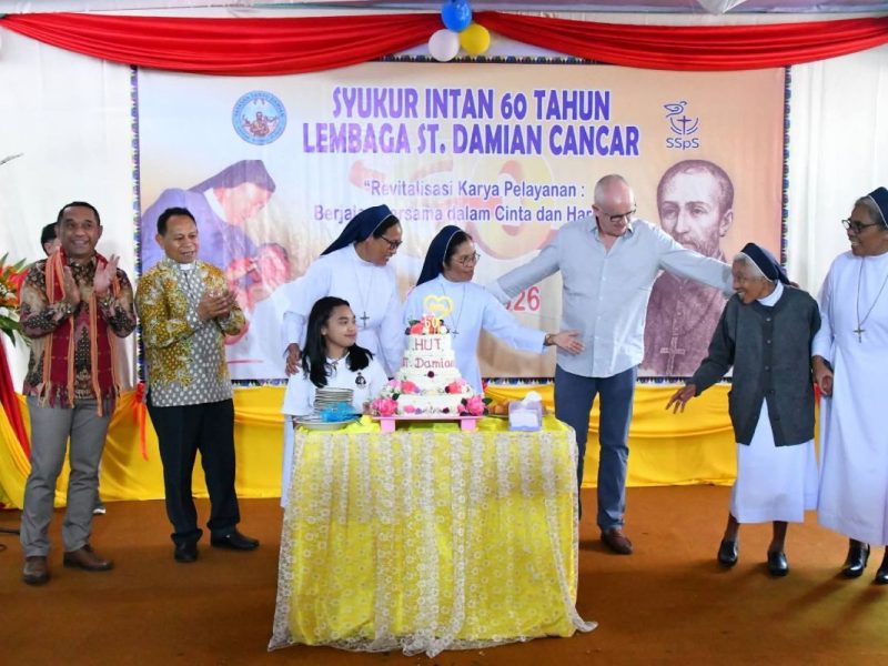 Syukuran 60 Tahun Yayasan St. Damian Cancar, Bupati Heri Nabit Tekankan Kolaborasi Kemanusiaan dan Kepedulian Sosial
