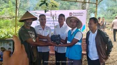 Agroforestry Hetero PLN Peduli di Wewo, Camat Satarmese Minta Warga Kerja Maksimal dan Jadi Contoh