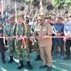 Pangdam IX/ Udayana Resmikan Jembatan Garuda di Manggarai