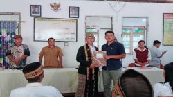 Valerius Isnoho Ajak Masyarakat Desa Pinggang Tetap Jaga Kesatuan Jelang Pilkades