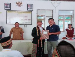 Valerius Isnoho Ajak Masyarakat Desa Pinggang Tetap Jaga Kesatuan Jelang Pilkades