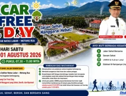 Pemkab Manggarai Gelar Car Free Day Perdana di Natas Labar–Motang Rua, Masyarakat Diajak Ramaikan Sabtu Pagi