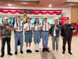 Dua Pelajar SMAN 1 Langke Rembong Wakili Manggarai Paskibraka Tingkat Provinsi, Ini Harapan Bupati Hery Nabit