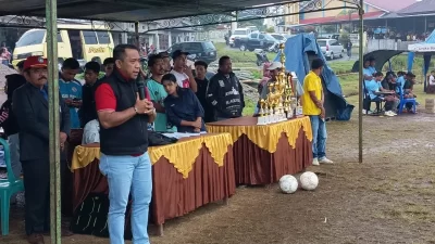 Bupati Hery Nabit: Pemkab Manggarai Akan Bantu Rp25 Juta untuk Pembangunan Pastoran pada Final FX Cup II