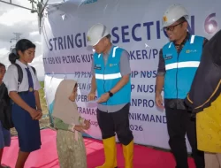 PLN UIP Nusra Rampungkan Stringing Section 6 SUTT 150 kV PLTMG Kupang Peaker/ Panaf – Naibonat