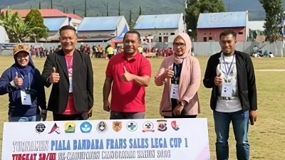 Bupati Manggarai Resmi Buka Turnamen Frans Sales Lega Cup I 2026, 28 SD Siap Unjuk Bakat