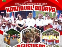 Sambut HUT ke-81 RI, Pemkab Manggarai Gelar Karnaval Budaya Agustusan di Kota Ruteng