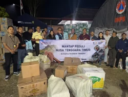 Bank Mandiri Taspen Salurkan Bantuan Kemanusiaan untuk Penyintas Bencana di Manggarai