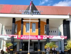 Jelang HUT ke-81 RI, Kantor Bupati Manggarai dan Lapangan Motang Rua Mulai Dipercantik