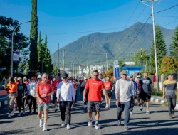 Plt Sekda Manggarai Geram, Partisipasi ASN pada Car Free Day Perdana Minim