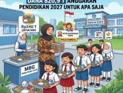Tembus Rp820,9 Triliun, Rincian Alokasi Anggaran Pendidikan 2027 dari MBG hingga Kesejahteraan Guru