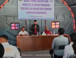 Masa Jabatan Direktur Berakhir, Dewan Pengawas Resmi Ambil Alih Pengelolaan Perumda Tirta Komodo Manggarai