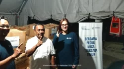 Meratus Foundation Salurkan Bantuan Tanggap Darurat di Posko Ruteng, Hery Nabit Apresiasi