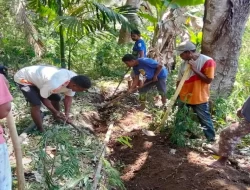 Jaringan Air Bersih Lewokoba Terpasang, PLN UIP Nusra Lanjutkan Pembenaman Pipa di Sekitar PLTP Atadei