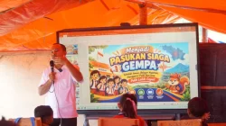 Sekolah Aman, Belajar Nyaman: Diskominfo Manggarai Bekali Siswa Edukasi Mitigasi Gempa