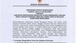Pemkab Manggarai Larang Pesta Selama Masa Tanggap Darurat Gempa