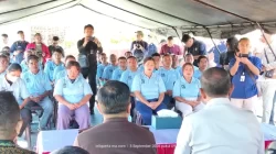 Momen Emosional Wabup Manggarai Saat Dampingi Dirjen Imipas Beri Angin Segar Remisi Khusus Bagi Tahanan Bencana