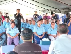Momen Emosional Wabup Manggarai Saat Dampingi Dirjen Imipas Beri Angin Segar Remisi Khusus Bagi Tahanan Bencana