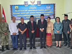 Bupati Hery Nabit Lantik Petrus Masangkat Jadi Penjabat Sekda, Tegaskan Fokus Pemulihan Bencana